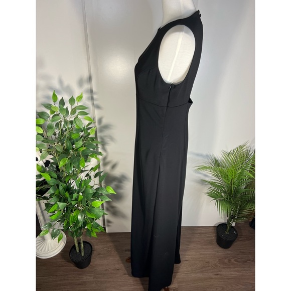 LAUREN RALPH LAUREN formal floor length maxi black dress - Picture 6 of 13